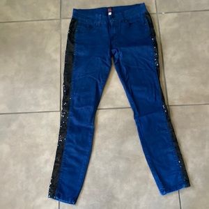 Bebe tuxedo jeans